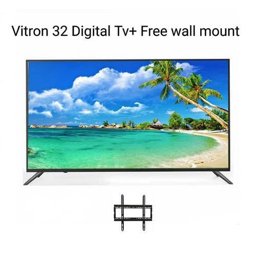 Vitron HTC3218 32" Inch Television Digital HD TV INBUILT DECODER For Local Channels+ Free Extension + Free Delivery When you order Today