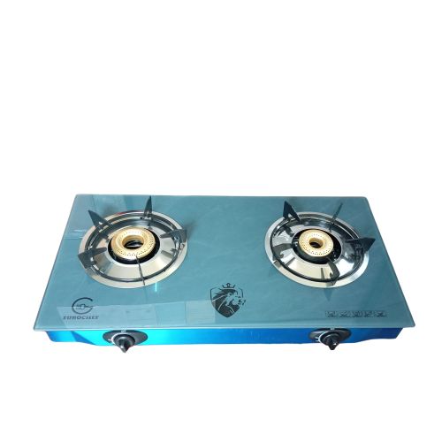 Eurochef 2 Burner Glass Gas Stove Table Top Cooker (1YR WRTY) + Free Delivery To Your Doorstep Today ? enjoy easy COOKING WITH OUR NEW MODEL EASY TO CLEAN