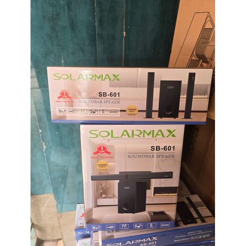 Solarmax SB-601 SOUNDBAR HOME THEATER MUSIC SYSTEM + FREE DELIVERY TO YOU TODAY
