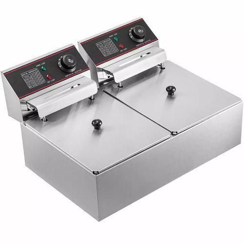 Nunix Commercial 6L+6L Large Double Stainless Steel Deep Fryer.cost effective for commercial purposes
Energy saver
Electrical
Well maintenance
Durable
6L + 6L Large
Stainless steel deep frye