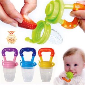 ▪️🌱Baby Fruit Pacifier Baby Teether Baby Fruit Feeder Pacifier.Each food feeder is made from excellent quality silicone material and food grade plastic that is FDA tested. 
The Silicone sac makes for
