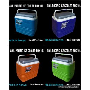 🎊🎀ARRIVALS🎊Pacific 10 Litres Ice Cooler Box/chiller🎀BPA Plastic Free

Insulated body with polyurethane foam keeps food and drinks cold for longer

Stain and odour resistant

Two way Handle for eas