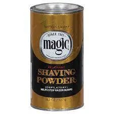 Magic Shaving Powder, Fragrant, DepilatoryHair removal is such a pain in my butt. Anyone who opts to remove their own body hair will likely agree with me — waxing hurts like hell; shaving takes foreve