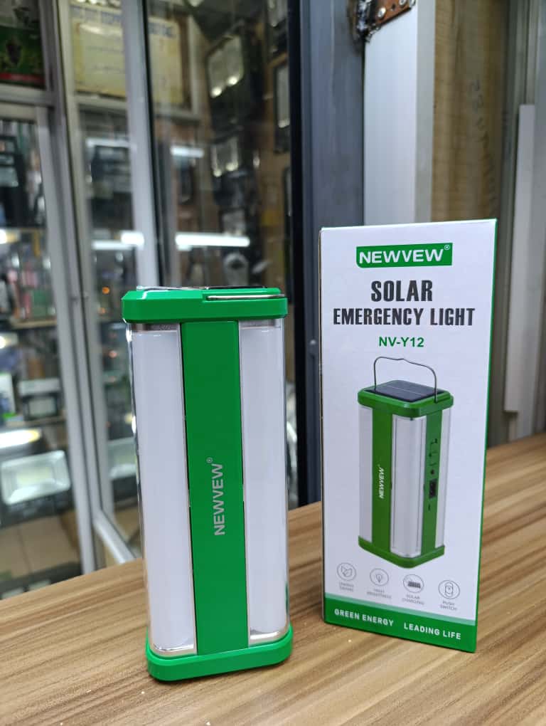 🎇Solar Rechargeable Home Emergency Led Lantern Light 360 Degree Lamp Solar Light 4 Side Tube Light🎉Featured with its advanced glass mat technology and 2400 mAh battery 
Product offers uninterrupted