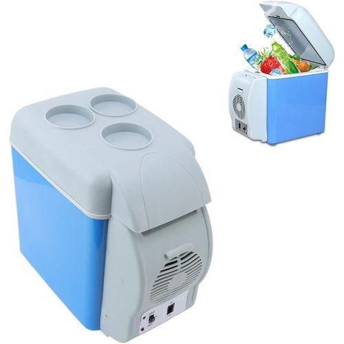 ✅️7.5 Portable Small Refrigerator Mini Portable car Fridge cooler✅️😎Made of premium ABS material, which is durable and non-toxic.
Designed for refrigerating or keeping food warm.
 7.5L perfect size f