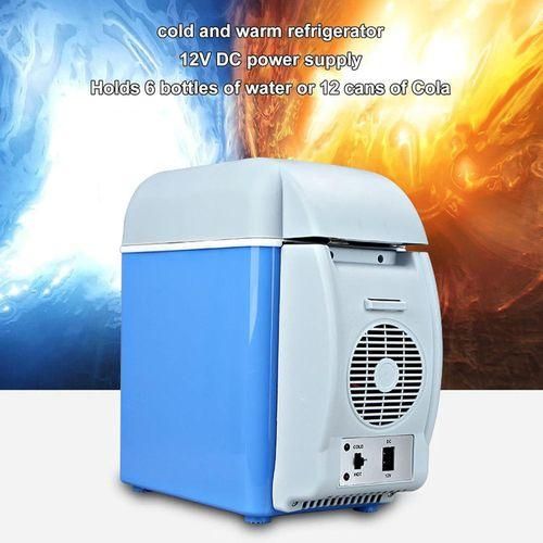 ✅️7.5 Portable Small Refrigerator Mini Portable car Fridge cooler✅️😎Made of premium ABS material, which is durable and non-toxic.
Designed for refrigerating or keeping food warm.
 7.5L perfect size f