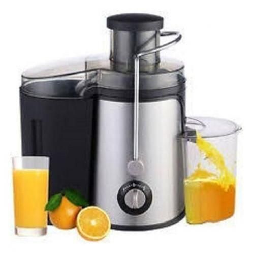 🧏🏻‍♀️ Promotion price 🧏🏻‍♀️Sokany 800 Watts Powerful Motor Electric Juicer/Juice Extractor Machine.Stainless steel panel and sleeve
stainless steel body
800W
1.5 Litre juice jug
Large 2 Litre pulp