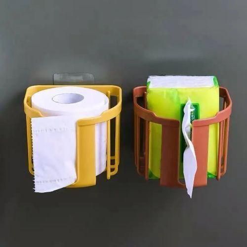 Wall-Mounted Toilet Paper Holder Bathroom Tissue Holder.Wide application]: Suitable for kitchen, bathroom, toilet, living room, office, etc., can save internal space.
[Easy installation] Easy to insta