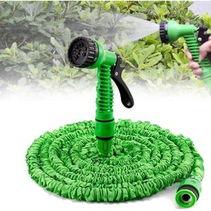 Magic Hose Pipe 60m/200ft Garden Water.Perfect for gardens, patios and cars. Innovative design expands to 3 times its original size when water is turned on, fully retracting when water is turned off.