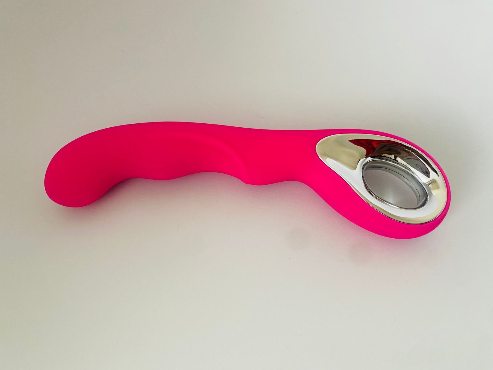 G-Spot Vibrator USB Rechargeable Dildo Massager PINK