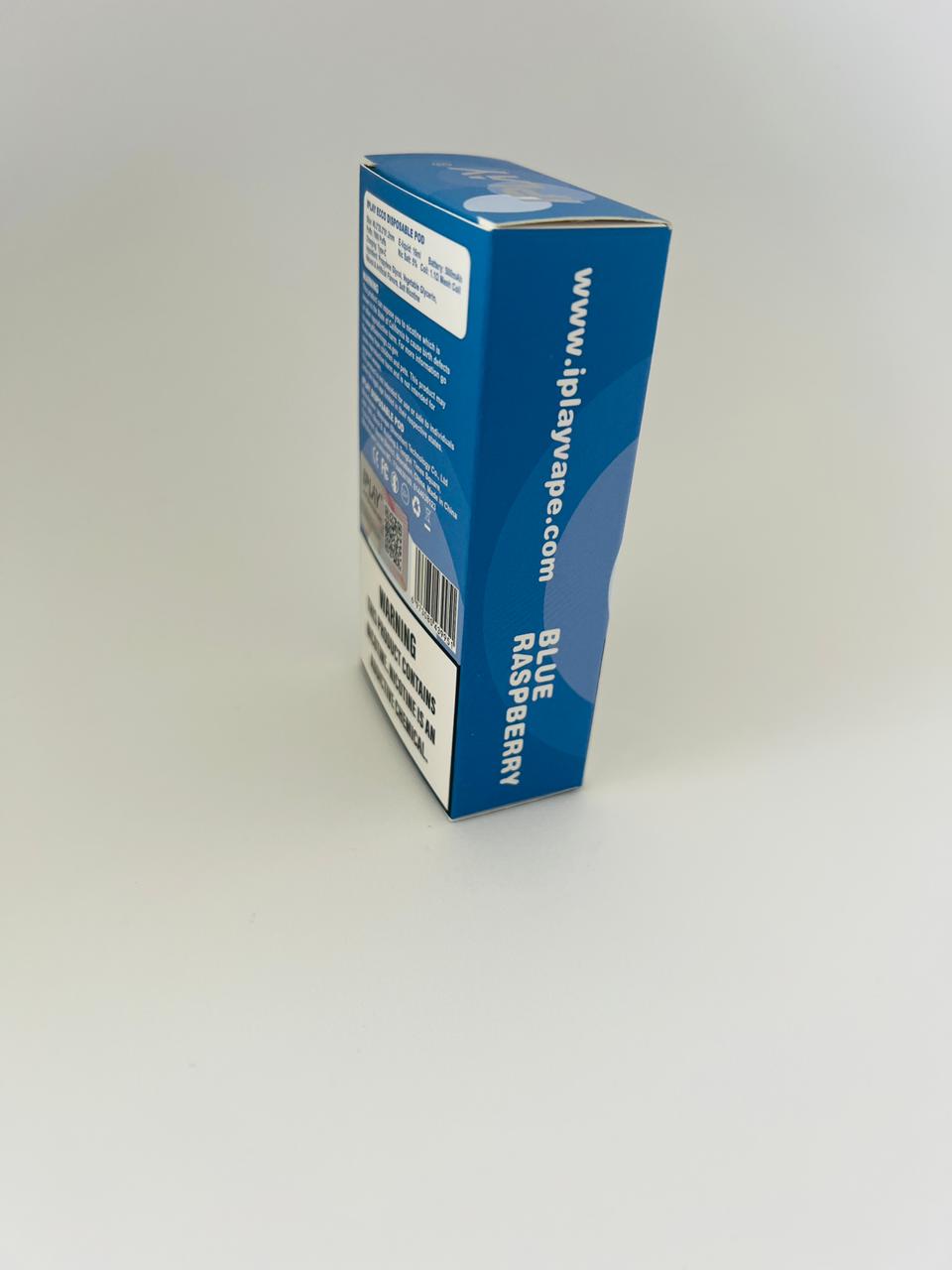 IPLAY 7000 PUFFS RECHARGEABLE VAPE WITH 5% NICOTINE TYPE C -BLUE RASPBERRY