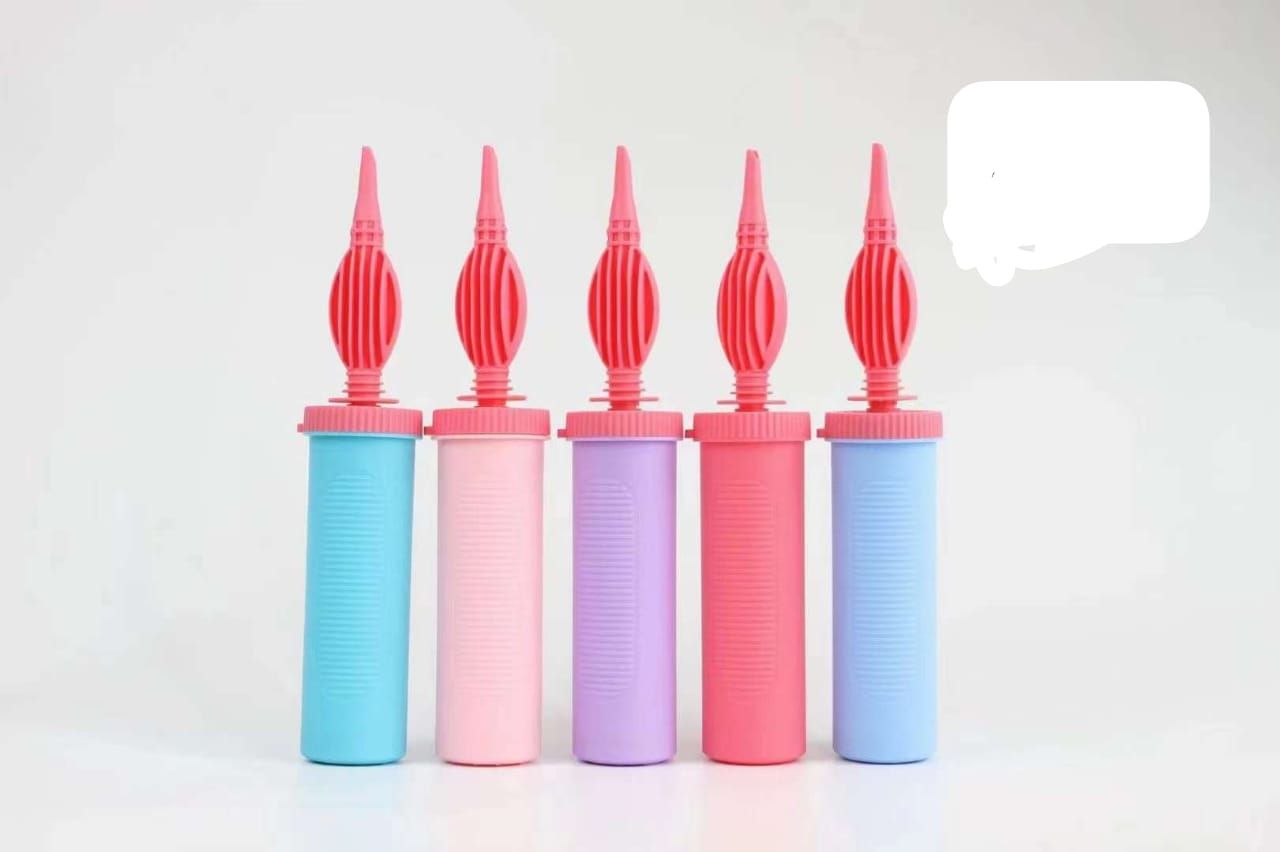 Manual Balloon Inflator Air Pump  Intake Portable Manual Inflator for Balloons, Yoga Balls, Balloon Garland, Party Decorations
