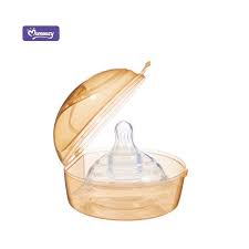 1pcs/Set Contact Nipple Shields for Breastfeeding Breast Nipple Shield from Ultra Thin Silicone Breast Milk Feeding Protector MOM EASY