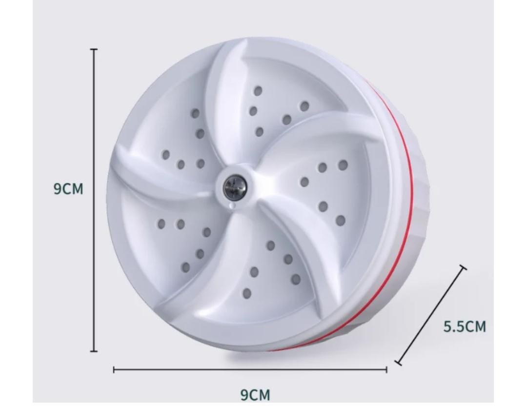 Portable Turbo Washer for Travel,Home,Business,Camping,Apartment,College Rooms to Cleaning Sock,Underwear