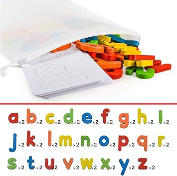 Spelling Games for 1 2 3 Year Olds, Alphabet Flash Cards Toys for 1-6 Year  Matching Letter
