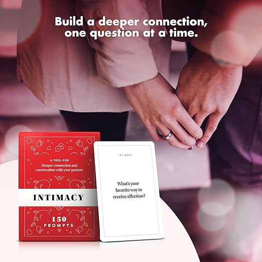 Intimacy Deck 150 Relationship Building Conversation Cards Starters Couples Games