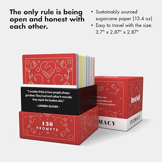 Intimacy Deck 150 Relationship Building Conversation Cards Starters Couples Games