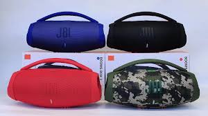 LARGE JBL Boombox  - Portable Bluetooth Speaker Bundle with divvi! Protective Hardshell Case