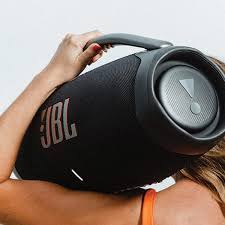 LARGE JBL Boombox  - Portable Bluetooth Speaker Bundle with divvi! Protective Hardshell Case
