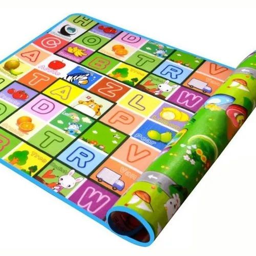 1.9x 2M Extra Large Foam Play Mat Non Toxic Baby Play Mat, Crawling Mat for Baby Double Sided Waterproof Thick Folding Floor Mat for Baby Crawling Anti Slip Soft Play Mat for Toddlers Kids Infants