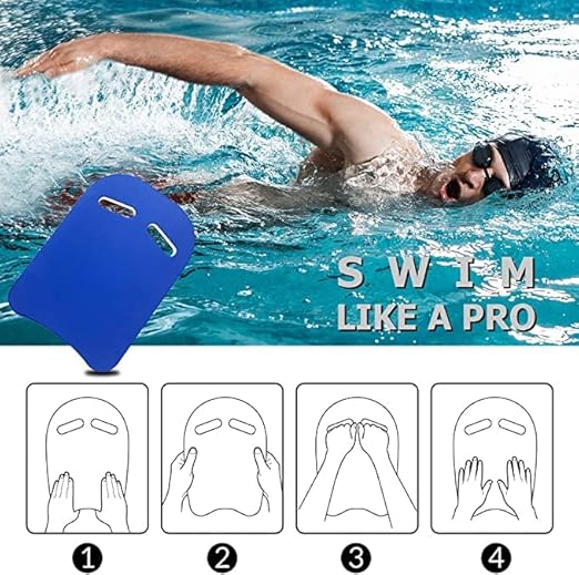 Kickboards Swimming, Swim Training Aid Kick Board for Adults and Kids, U Design Pool Floats with Integrated Hole Handle, EVA Foam