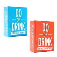 2pcs Do or Drink Expansion Packs   Fun Drinking Games with 250 Cards - Great Couples Gift Ideas and Fun Couples Card Games for Adults