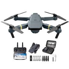 E58 Foldable Mini RC Drone for Kids Beginners Adults Gift, Portable Pocket Quadcopter with Camera, Altitude Hold, 3D, One Key Return, Drone Aerial