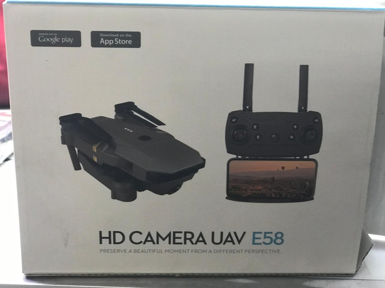 E58 Foldable Mini RC Drone for Kids Beginners Adults Gift, Portable Pocket Quadcopter with Camera, Altitude Hold, 3D, One Key Return, Drone Aerial