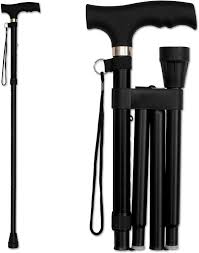 Folding Canes for Men Adjustable, Walking Cane for Women, Lightweight Walking Cane for Seniors, Folding Canes for Women, Foldable Walking Stick, Adjustable Height