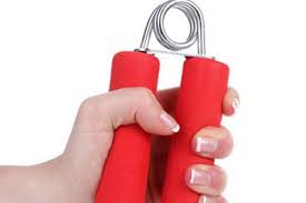 Set of 2 Foam Sponge Hand Grip Finger Strength Hand Exercise Forearm Strength Builder