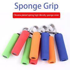 Set of 2 Foam Sponge Hand Grip Finger Strength Hand Exercise Forearm Strength Builder