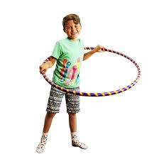 75cm Weighted Exercise Hoop for Kids Adults Fitness Hula Circles Plastic Exercise Hula Rings for Sports, Pilates, Exercise, Playing, Weight Loss Accessories