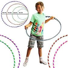 75cm Weighted Exercise Hoop for Kids Adults Fitness Hula Circles Plastic Exercise Hula Rings for Sports, Pilates, Exercise, Playing, Weight Loss Accessories