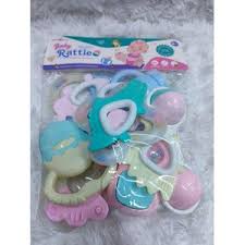 12pcs Rattles For Babies Early Teeth Biting Teether (12 PIECES), Newborn Baby Rattle Set With Storage Box, Non Toxic Rattles For Kids