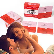 51PCS Truth Or Dare For Couples Cards Games Lovers Board Game Supply English Version Board Game
