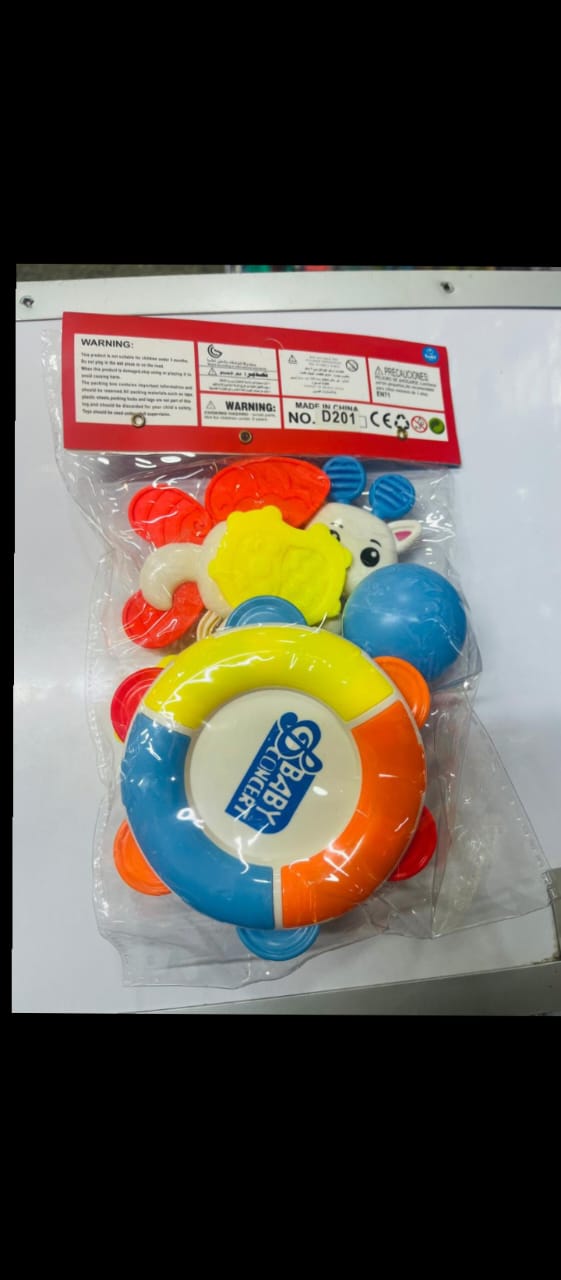 5pcs Baby Rattles Teething Toys, Grab Spin Shaker Musical Set, Early Educational Newborn Gifts for 0-12 Months Boys Girls