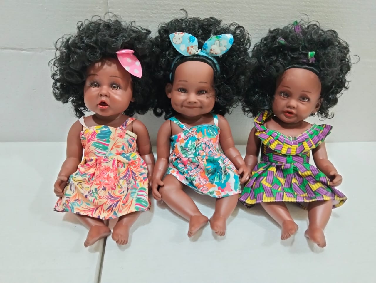 Realistic and Cute  African Black Baby Doll with Clothes – Perfect Plaything for Kids and Ideal Birthday Gift