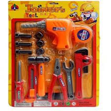 Pretend Play Tool Set, Tool Kit for Kids and Toddlers with 14 Tools  Imitation is the inherent skill God bestowed in kids