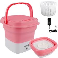 📍📍New In Home Solutions🍒🍂Mini washing machine – Portable foldable Mini washing machine.made of high quality resin material, and can be used for a long time.【Easy to Operate】: Portable washing mach