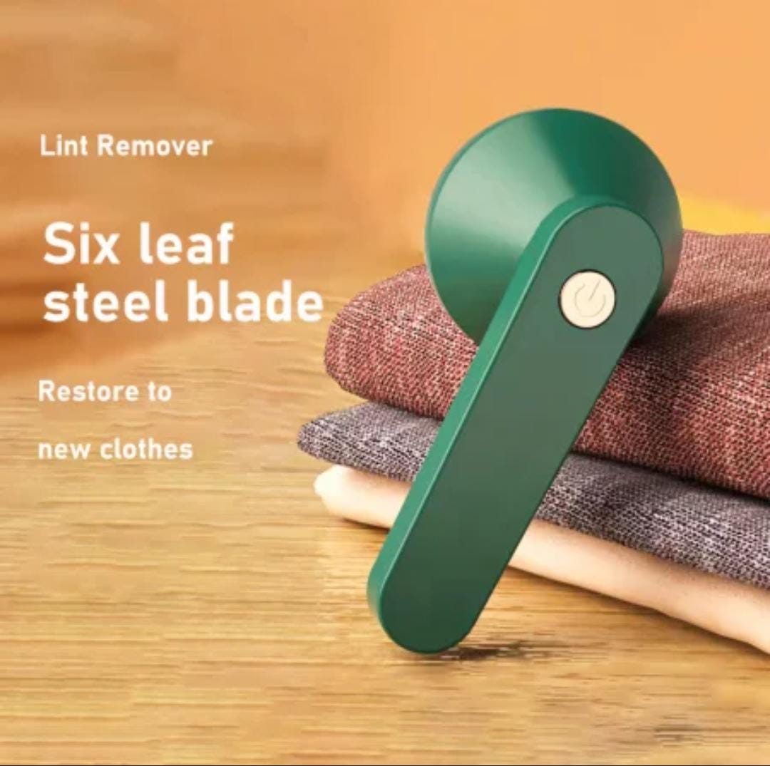 Electric Lint Remover Rechargeable Clothes Lint Remover. It perfectly removes fabric fluff, fuzz, pill, bobble and lint from all types of clothes and fabric, including sweater, couch, blanket, curtain