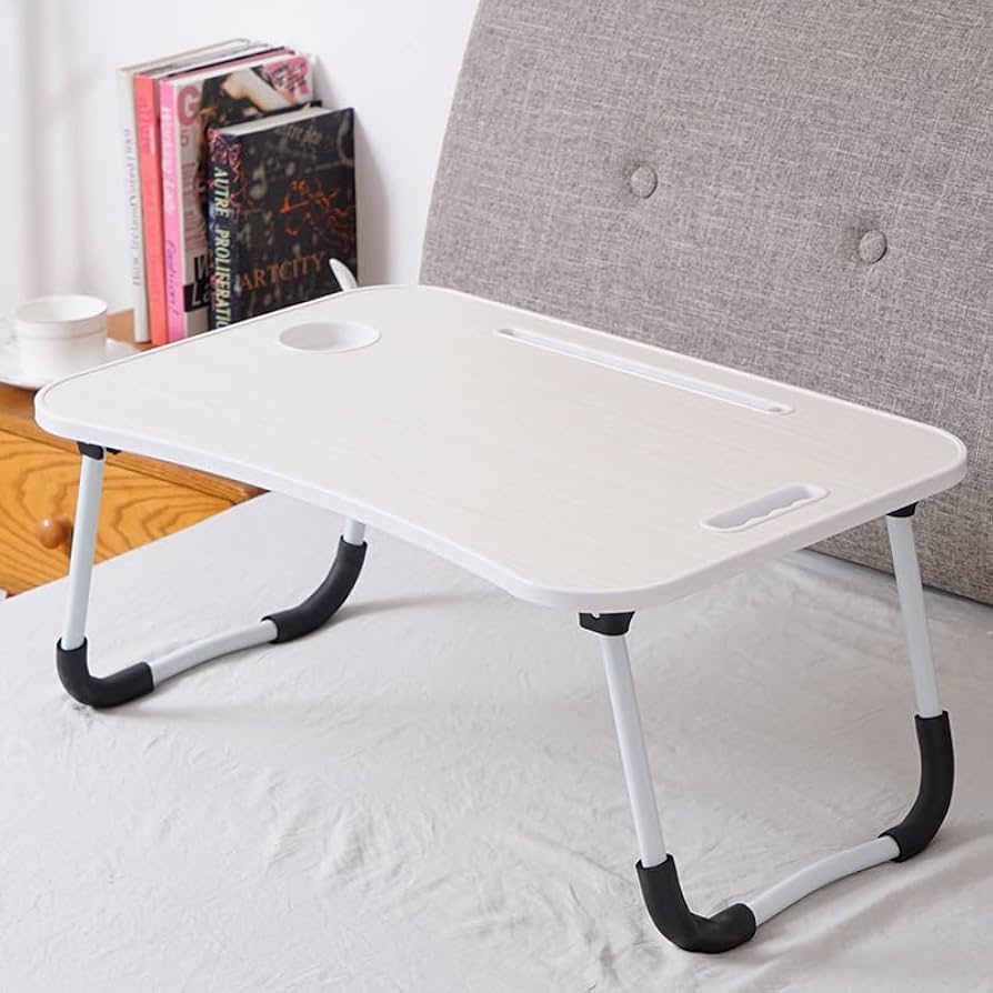 Foldable Portable Computer Laptop Stand Desk Work Study Table Bed Serving Breakfast Table.Laptop Tray&Portable cushioned lap desk
- Widely used for 
homework/
studying/reading/writing/meal times/trave