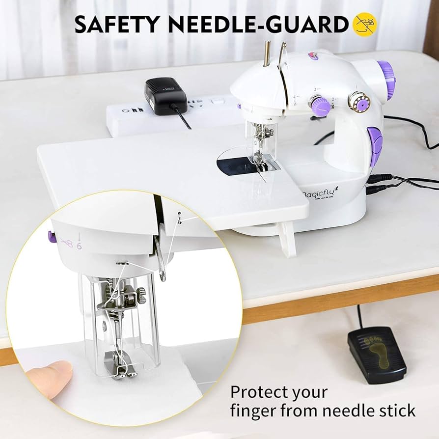 ✅️✔️PERFECT CHOICE ✨️💦Portable Mini Handheld Household Multi Function Electric Sewing Machine with Accessories for professional and DIY.Nice sight and more convenient in thread cutting.
Mini size, li
