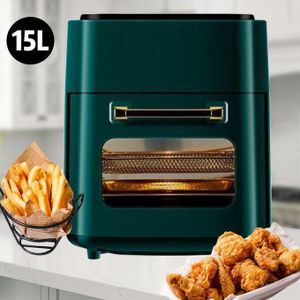 🤑☑️💦SILVER CREST Air Fryer 15Ltrs- With Grill, Smart Oven With Digital Touch Screen Oil-free Fryer For Quick And Easy Meals, Baking, Grilling, Roasting💦☑️🍆