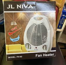 🔥📍Exemplary Discounted 🌱🔥JL Niva 2-in-1 Electric Fan & Heater – Adjustable Thermostat, Dual Mode, Energy Efficient, Quiet Operation, Portable Room Warmer & Cooler for Home and Office Use