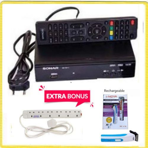 ✨️Perfect Combination ✨️ Sonar Free To Air Digital Decoder + Smart Accessories.🪄Free To Air (FTA)🪄No monthly subscriptions🪄Variety of channels🪄Usb input🪄Full HD 1080p clear images