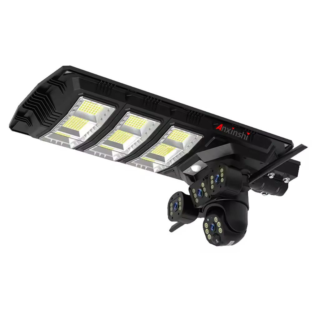 1000Watts Solar Street Light with 4G Ai PTZ Three Camera* Solar Powered.
* 1000Watts
* 4G Solar Camera.
* Two way Audio.
* 3 Screens.
* V380 Pro App.