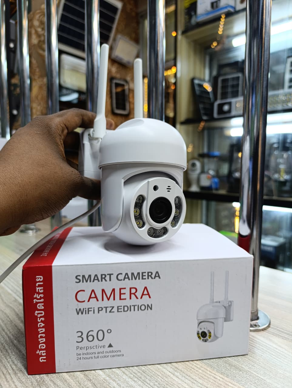 🎉Ptz WIRELESS DAY AND NIGHT VISION OUTDOOR SMART WIFI IP CCTV SECURITY CAMERA 360🎇LOOSAFE WATERPROOF SMART CAMERA 360 PTZ (PAN & TILT) CCTV SECURITY AUTO SURVEILLANCE TRACKING & ALERT NOTIFICATION L