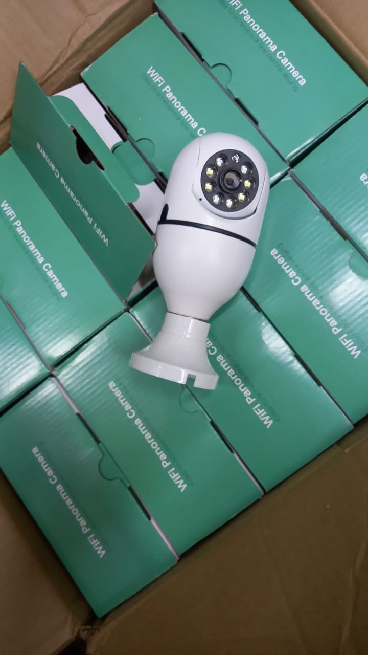 WIFI PTZ 360 Rotating CCTV Camera Bulb* Ycc365 Plus App.
* Two Way Audio
* Motion Tracking 
* Remote viewing 
* Easy to install