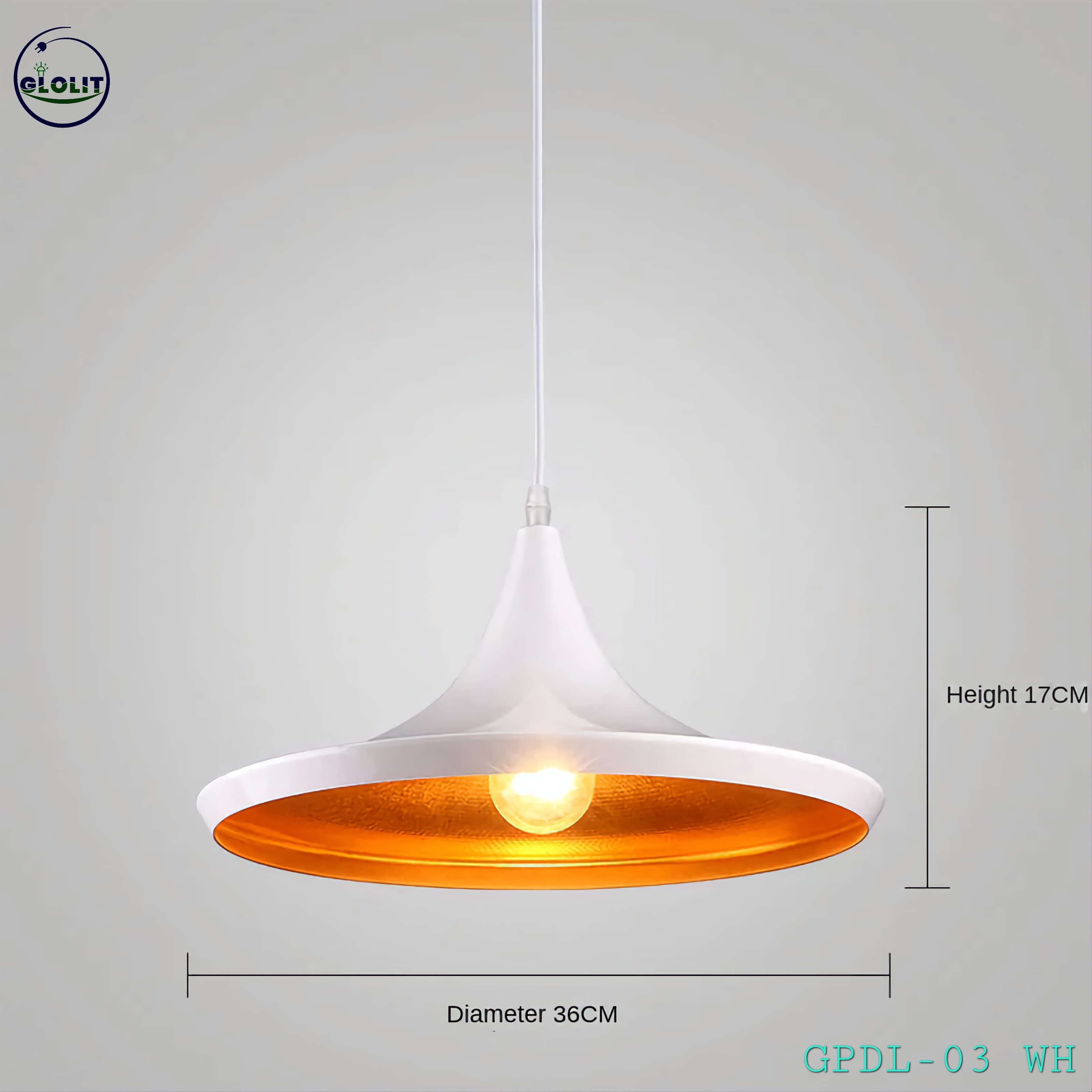 Even Light Distribution:FLAT CONE INDUSTRIAL CEILING LAMP PENDANT AND CEILING LIGHT🎇enhances the warmth of the light, creating a soft, inviting glow that elevates the atmosphere in any room. The exte