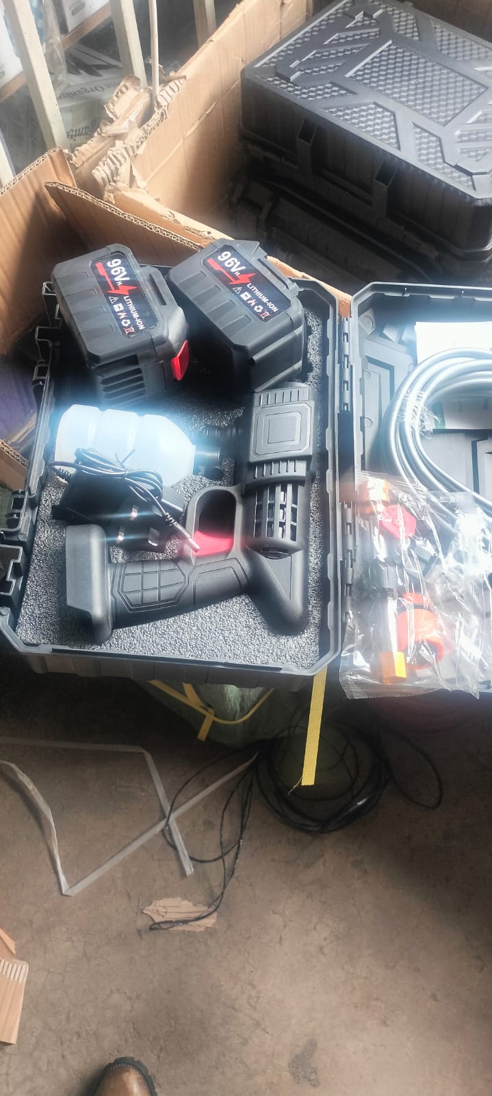 PRICE DROP🤮Wireless Car Wash Spray Gun Machine 96v🎇Take car cleaning to the next level with the 96V Wireless Car Wash Spray Gun Machine – the ultimate solution for effortless, high-pressure, cordles